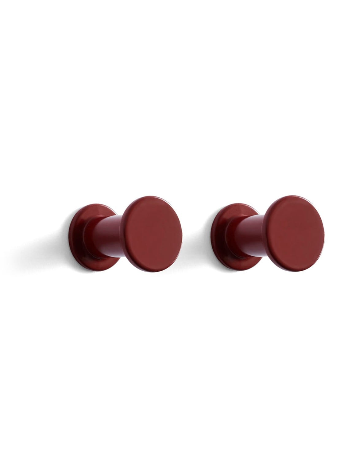Hay Bolt Hook wandhaak set van 2 - voorkant rood