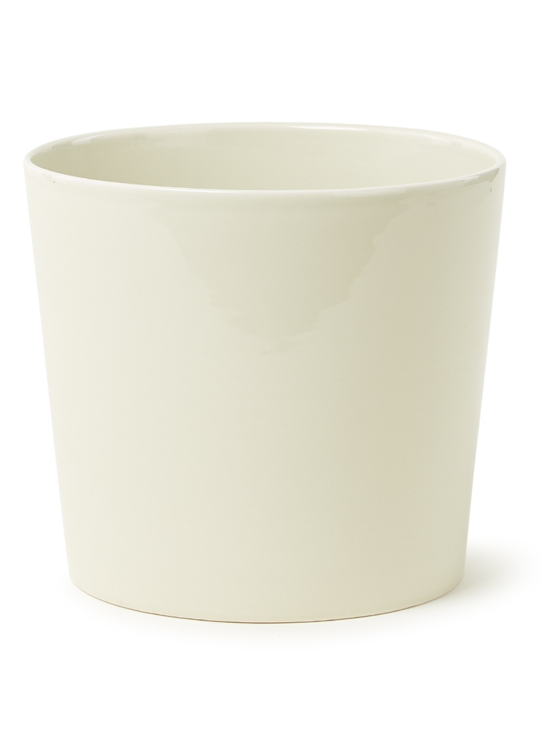 Hay Botanical Family bloempot L voor binnen - 18 cm - voorkant 2 gebroken wit