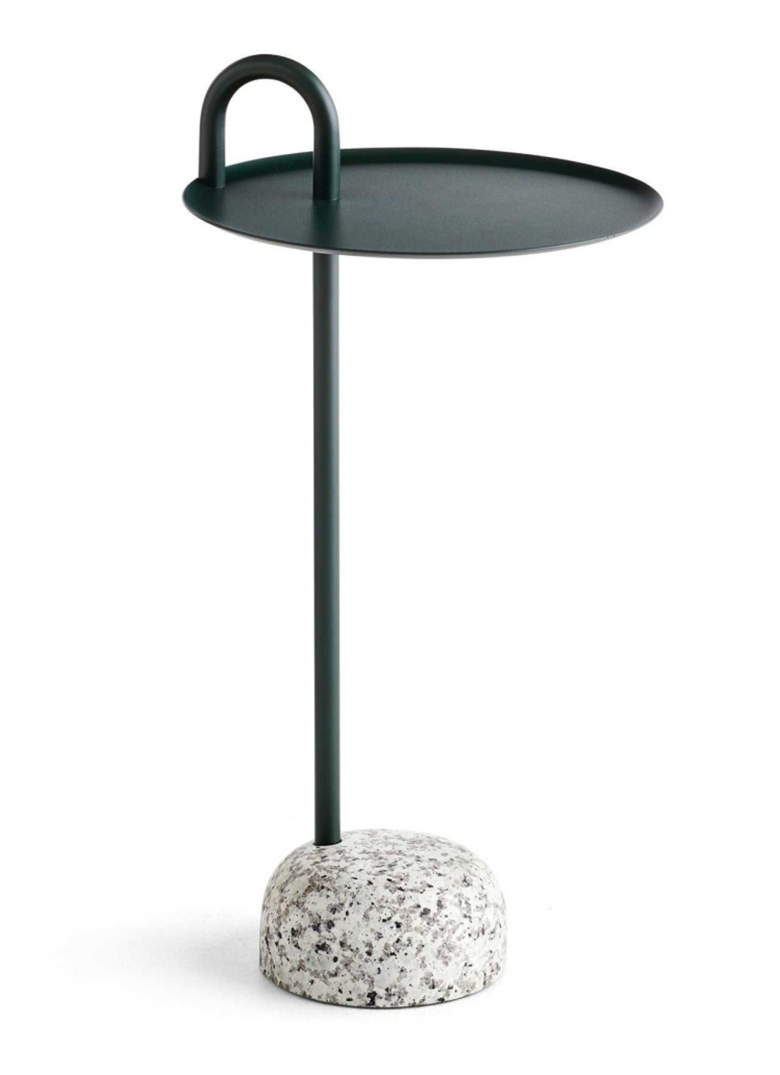 Hay Bowler bijzettafel 70,5 cm - voorkant donkergroen