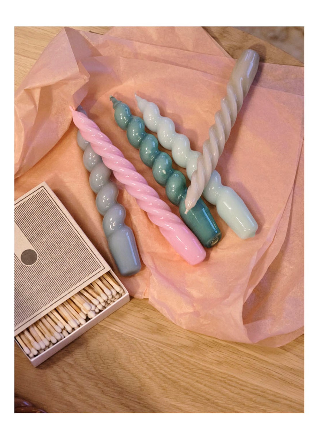 Hay Candle Spiral kaars set van 6 - detail 5 undefined