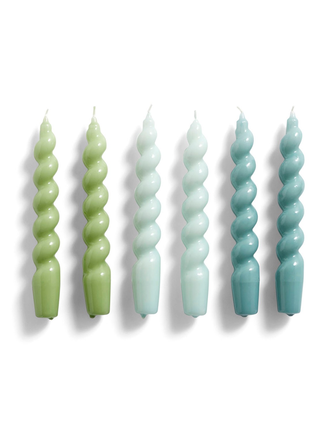 Hay Candle Spiral kaars set van 6 - voorkant undefined