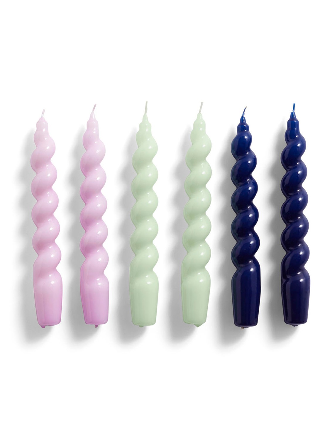 Hay Candle Spiral kaars set van 6 - voorkant 4 undefined