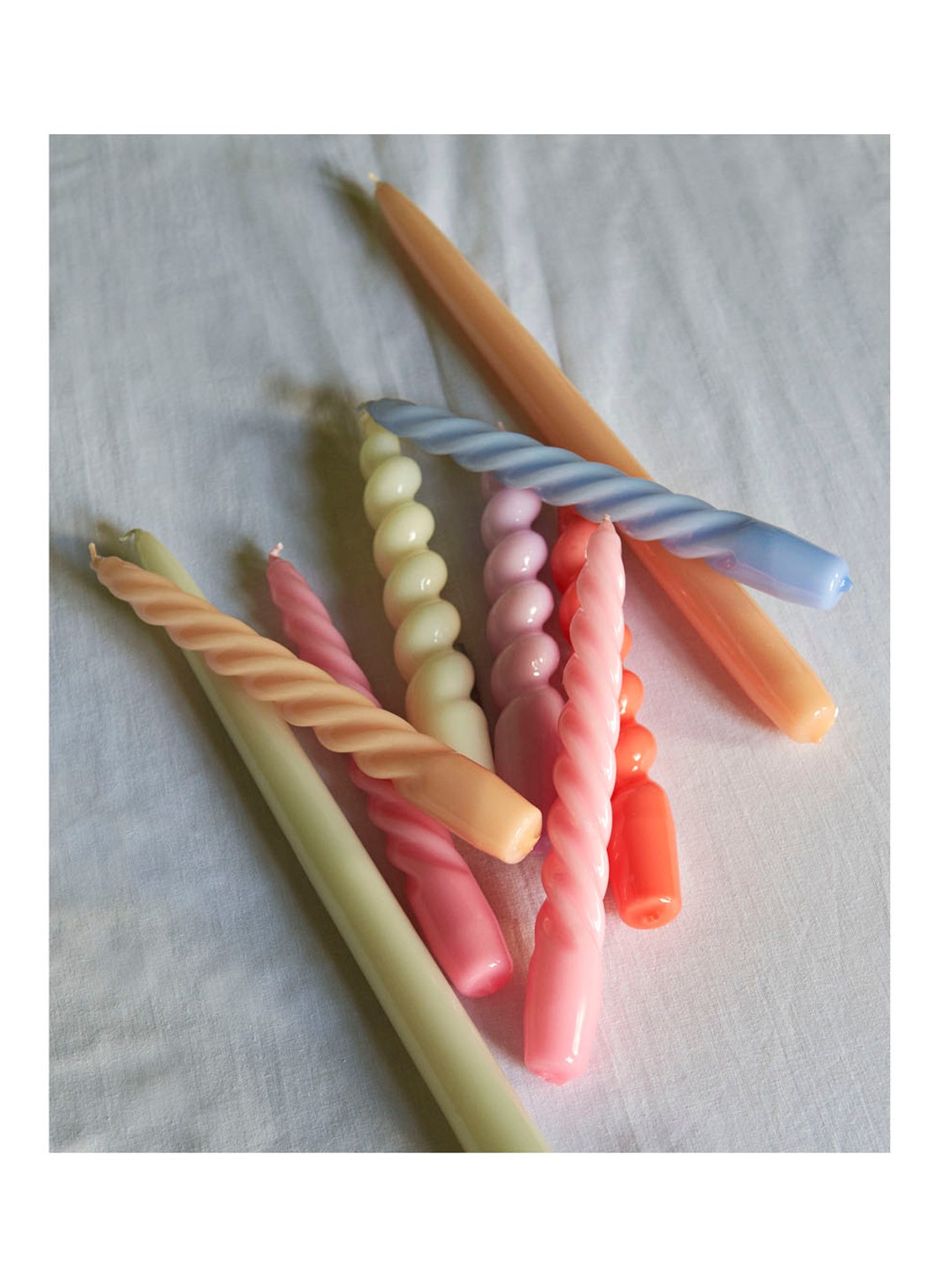 Hay Candle Twist kaars set van 6 - detail undefined