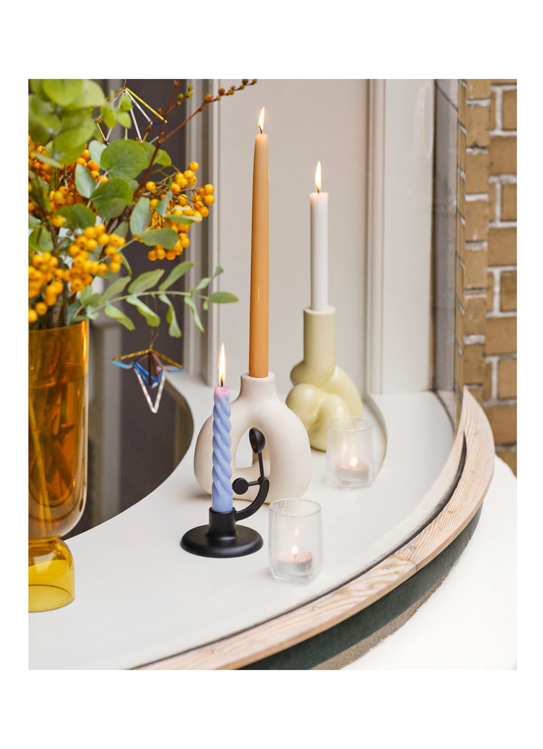 Hay Candle Twist kaars set van 6 - detail 3 undefined