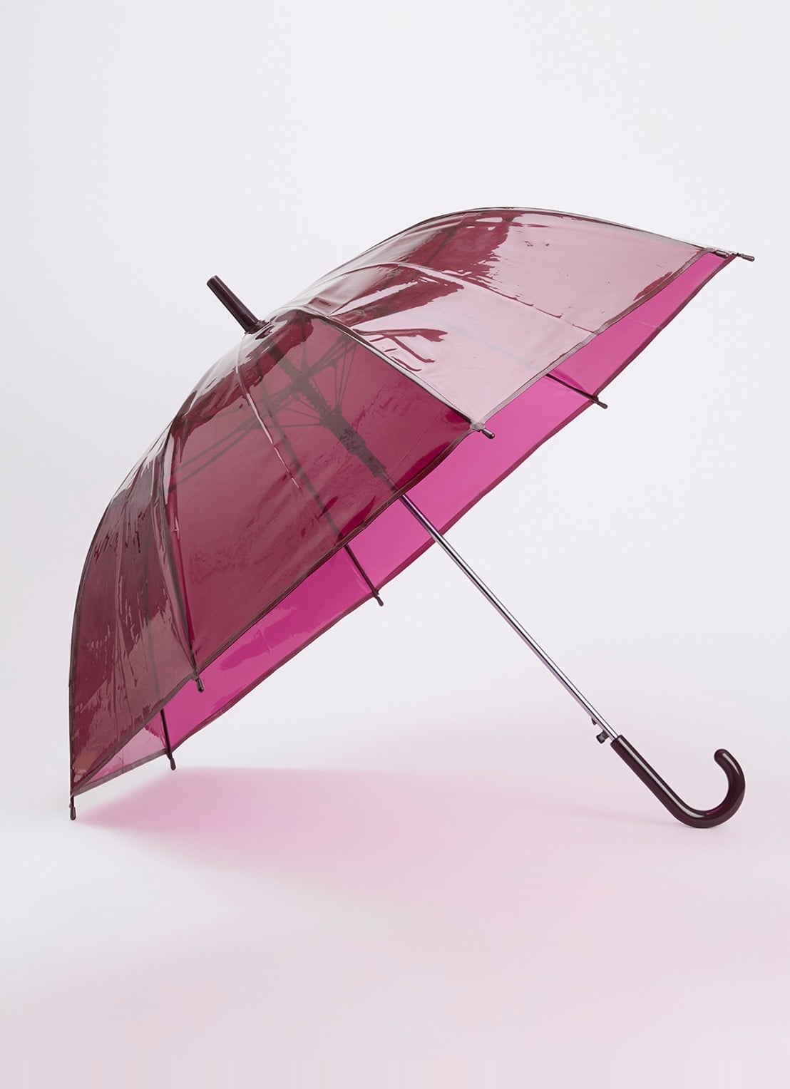Hay Canopy paraplu 81 x 87 cm - voorkant 2 bordeauxrood