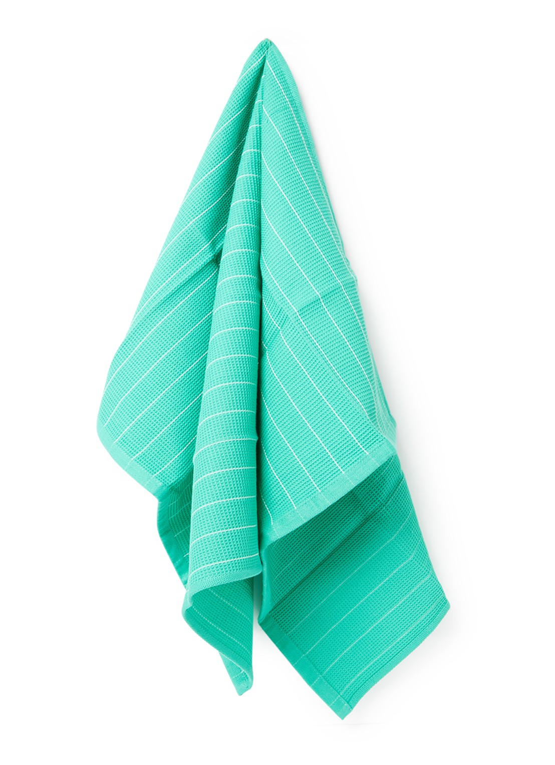 Hay Canteen theedoek van katoen 52 x 80 cm - voorkant groen