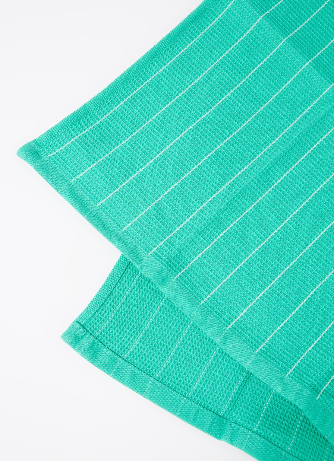 Hay Canteen theedoek van katoen 52 x 80 cm - voorkant 2 groen