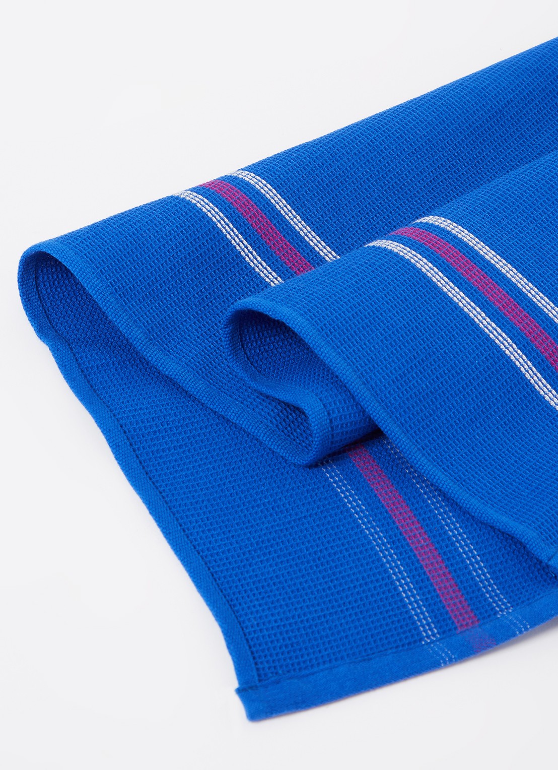 Hay Canteen theedoek van katoen 52 x 80 cm - voorkant 2 blauw