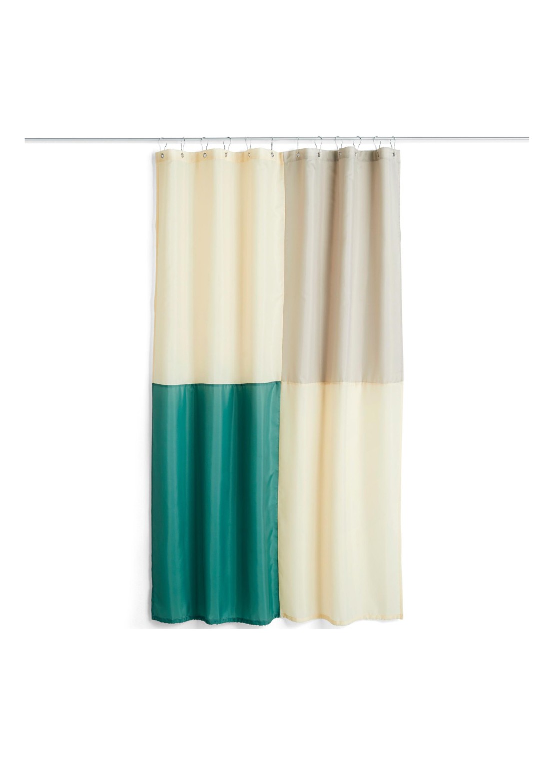 Hay Check douchegordijn 200 x 180 cm - voorkant groen