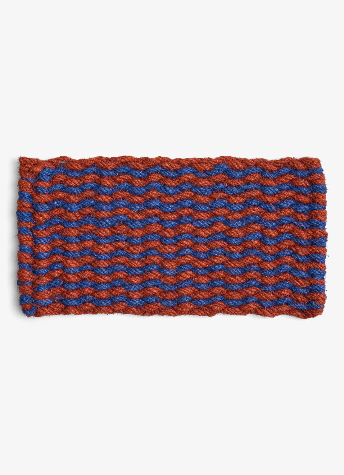 Hay Coco deurmat 80 x 40 cm - voorkant kobaltblauw