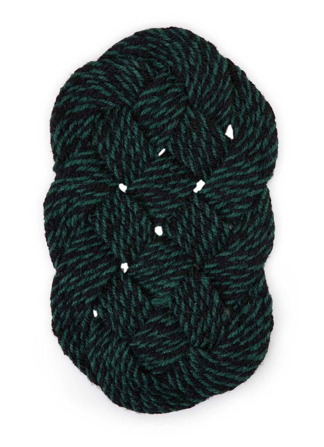 Hay Coco Swirl deurmat 40 x 80 cm - voorkant donkergroen