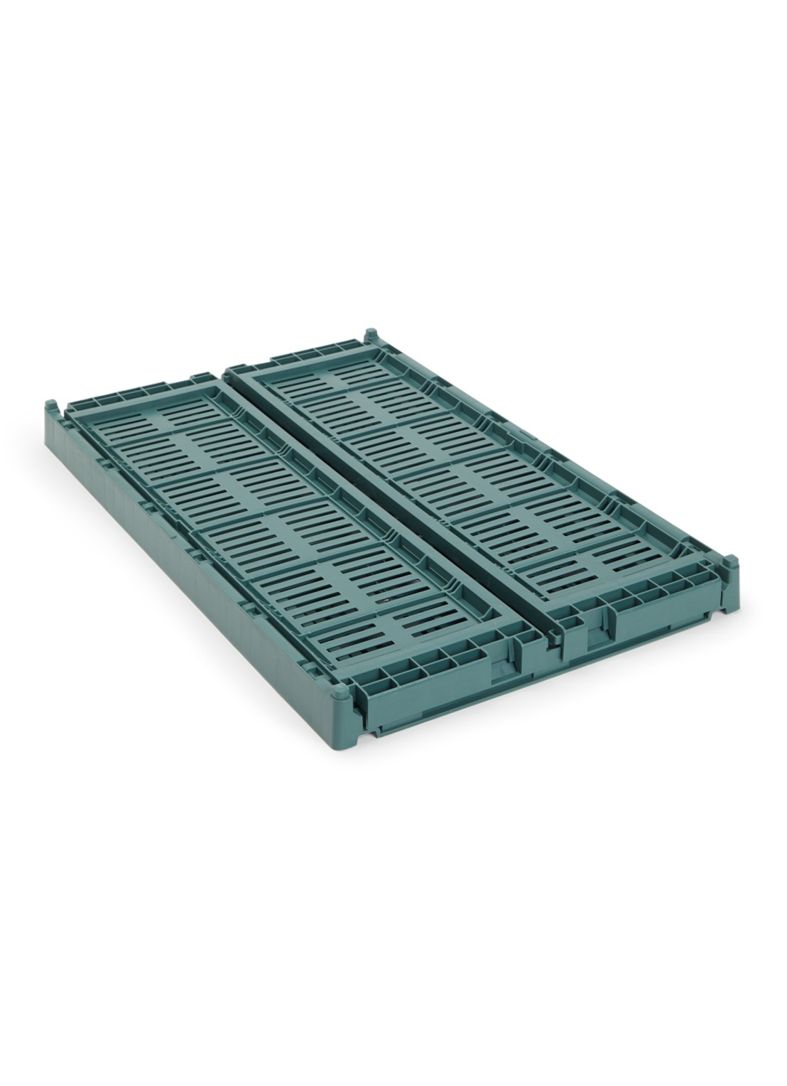 Hay Colour Crate L vouwkrat - voorkant donkergroen