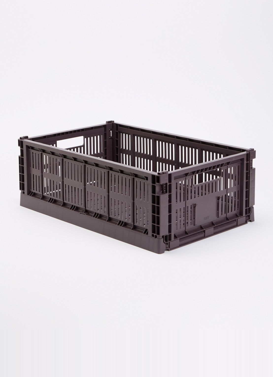 Hay Colour Crate M vouwkrat - voorkant 2 bordeauxrood
