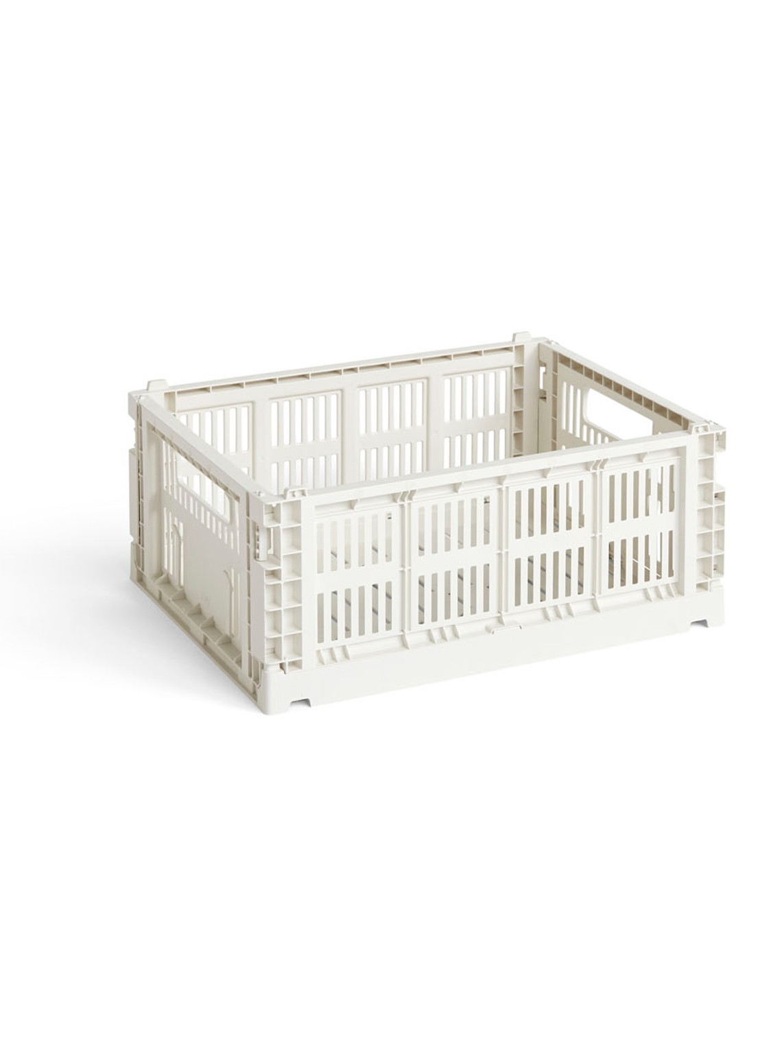 Hay Colour Crate M vouwkrat - voorkant gebroken wit