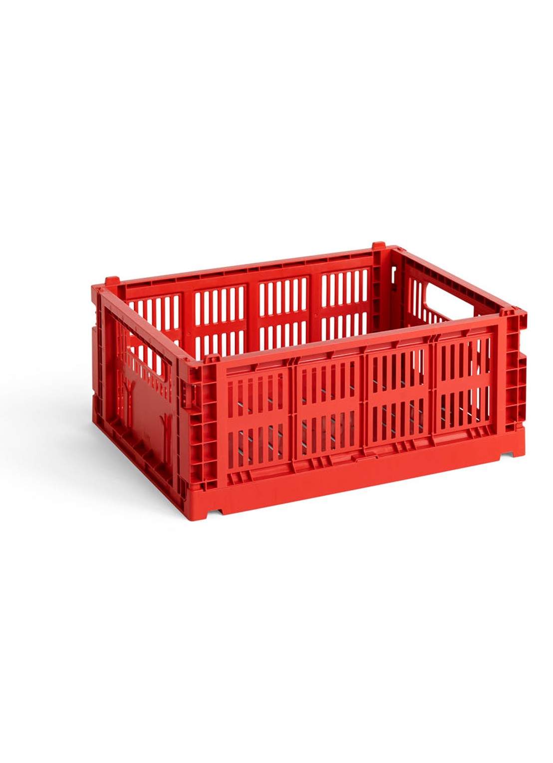 Hay Colour Crate M vouwkrat - voorkant steenrood