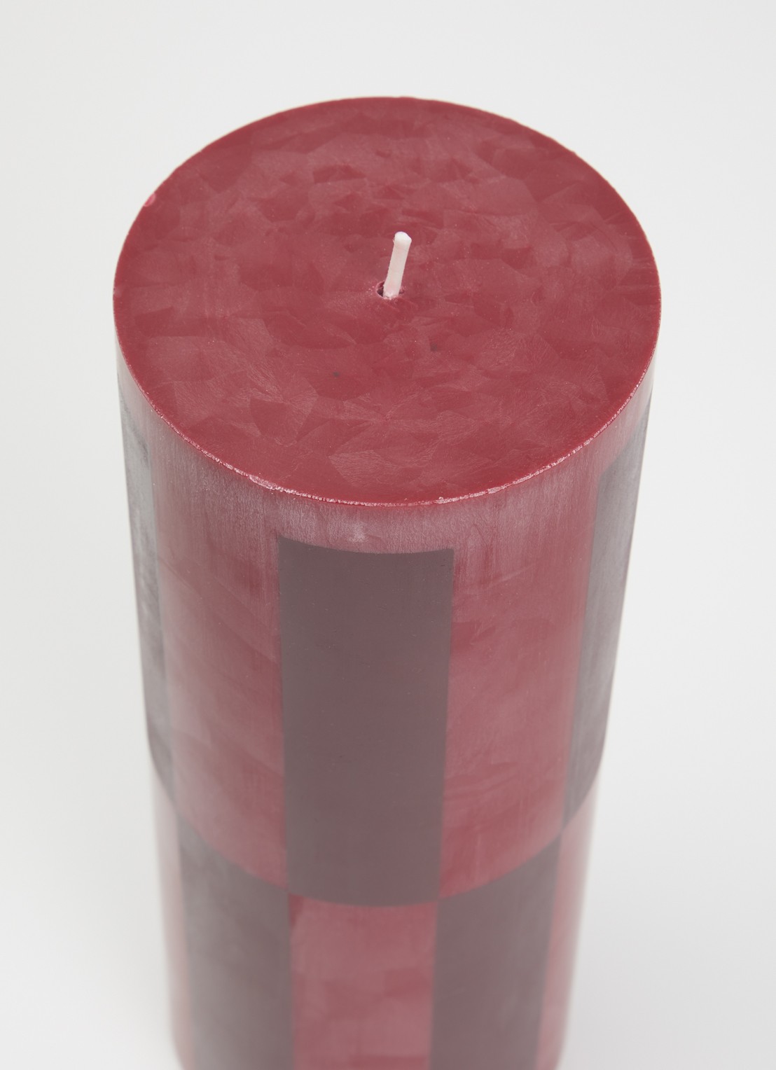 Hay Column L kaars 25 cm - voorkant 2 donkerrood