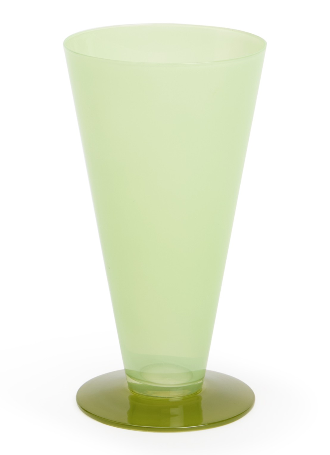 Hay Conical vaas 9,5 cm - voorkant lichtgroen