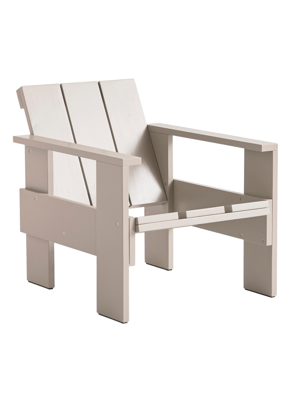 Hay Crate fauteuil  - voorkant beige