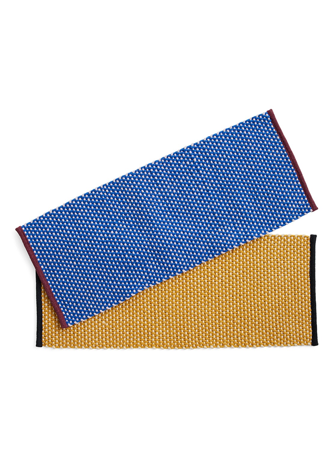 Hay Deurmat 50 x 125 cm - detail royalblauw