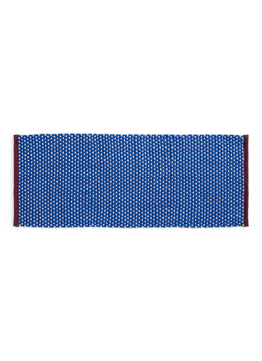 Hay Deurmat 50 x 125 cm - voorkant 3 royalblauw