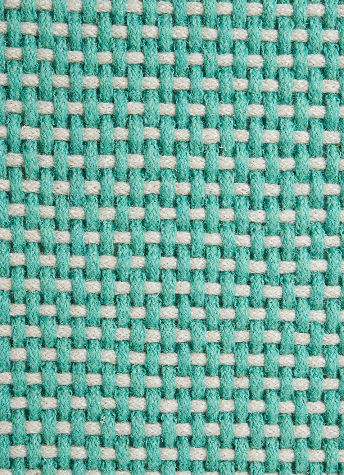 Hay Deurmat 50 x 70 cm - detail zeegroen