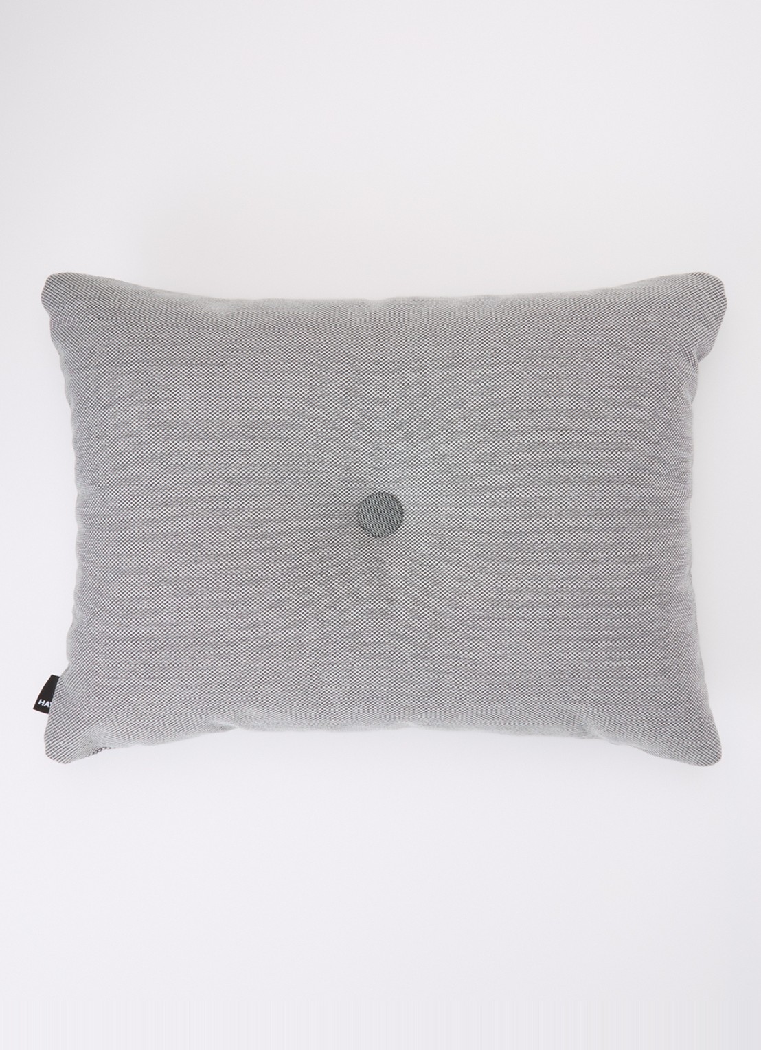 Hay Dot sierkussen in wolblend 45 x 60 cm - achterkant 4 lichtgrijs