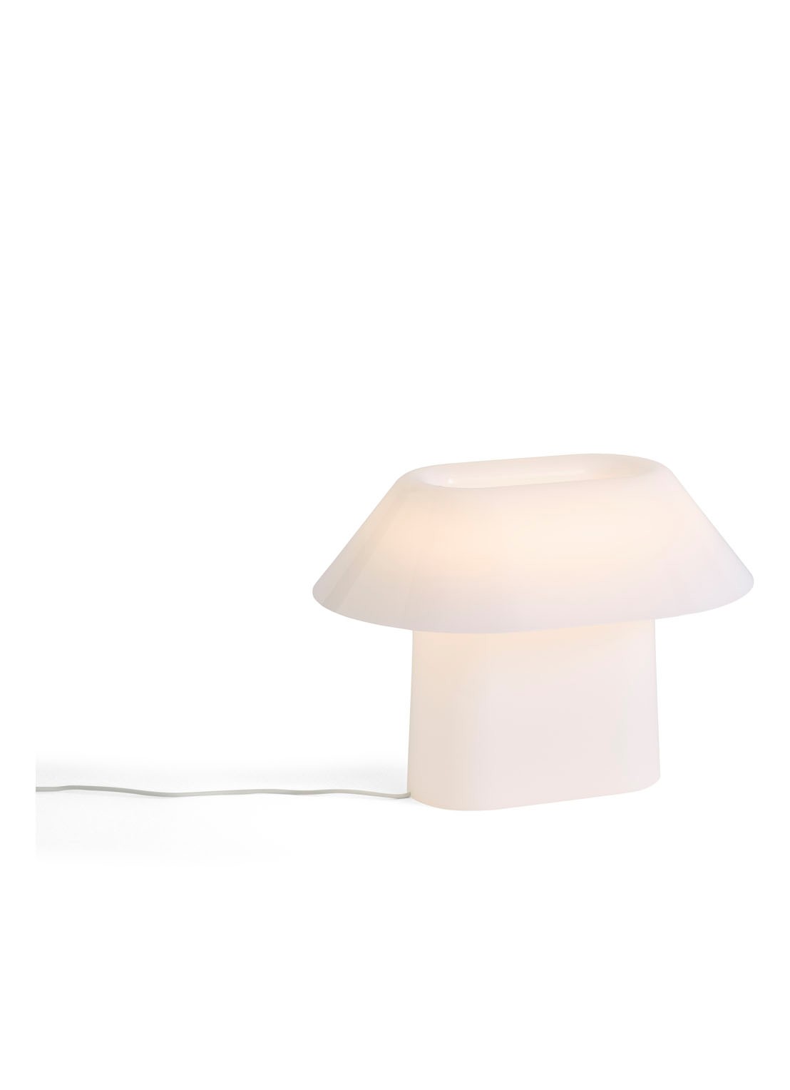 Hay Drome tafellamp 22 cm - voorkant wit