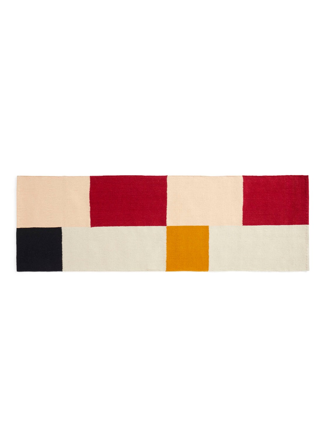 Hay Ethan Cook Flat Works vloerkleed  - voorkant 2 steenrood