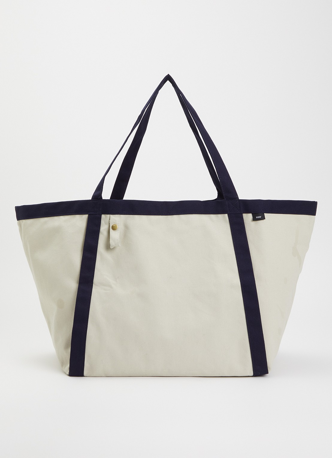 Hay Everyday Sports M shopper van canvas - voorkant grijs