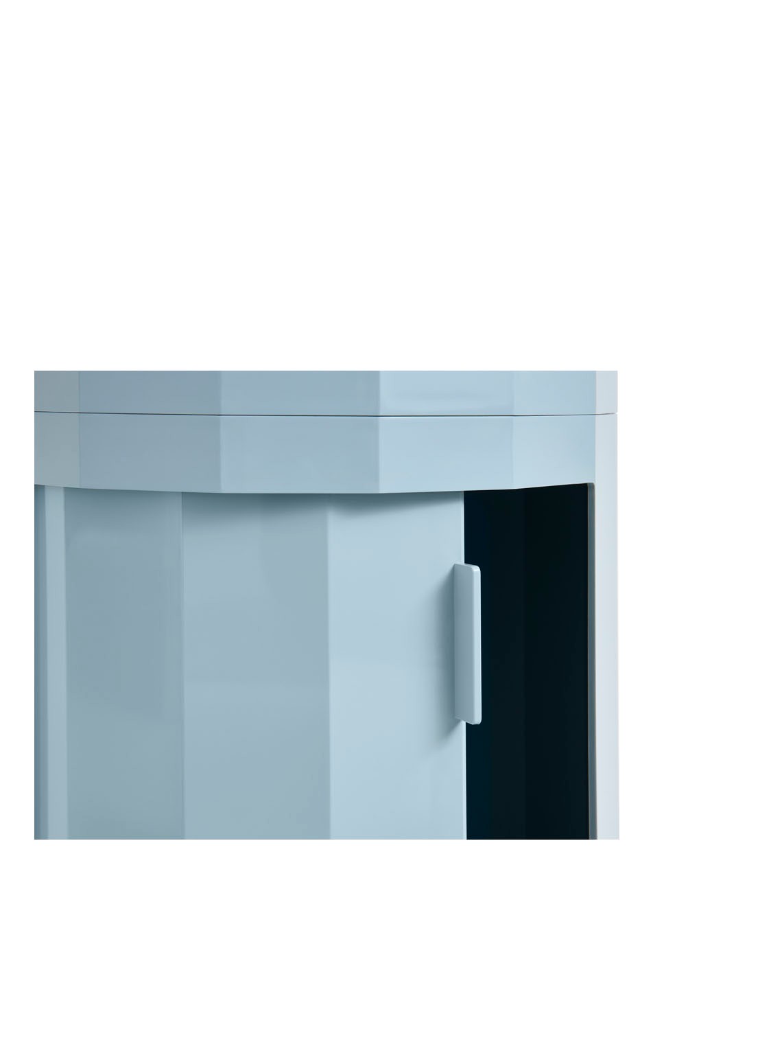 Hay Facet kast 38 x 66 cm - detail 3 blauwgrijs