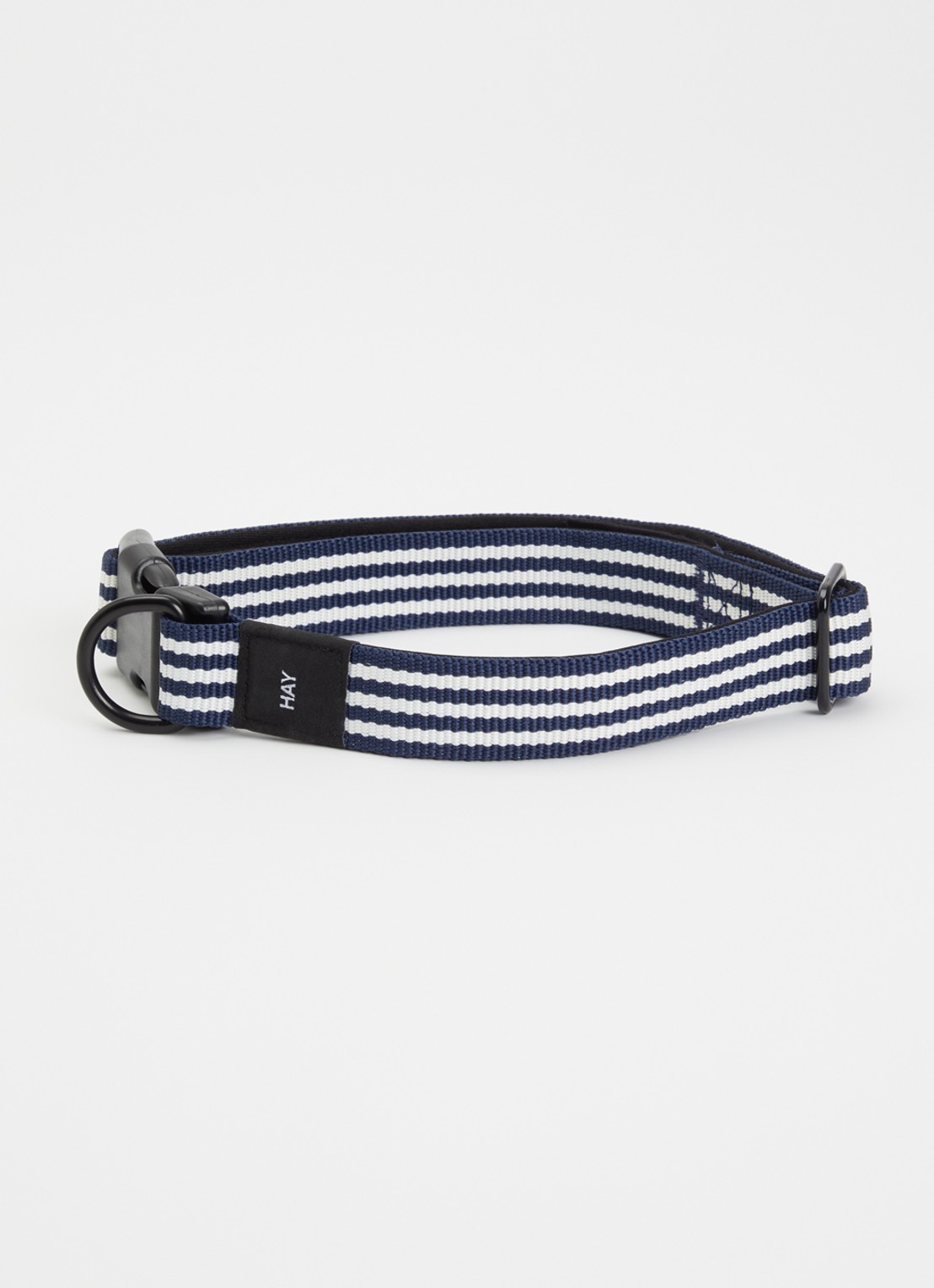 Hay Flat hondenriem M/L - voorkant 2 blauw