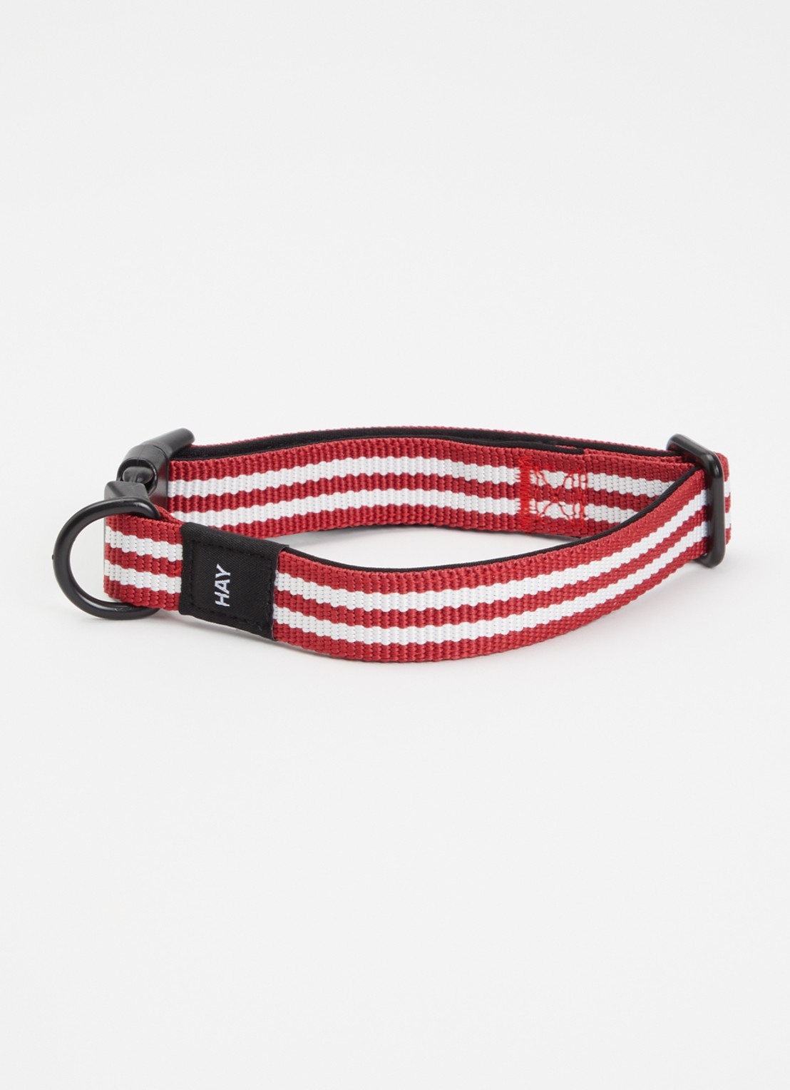 Hay Flat hondenriem S/M - voorkant 2 rood