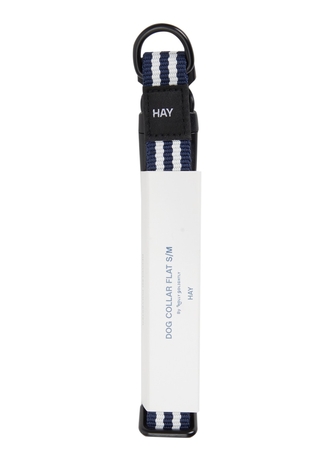 Hay Flat hondenriem S/M - voorkant blauw