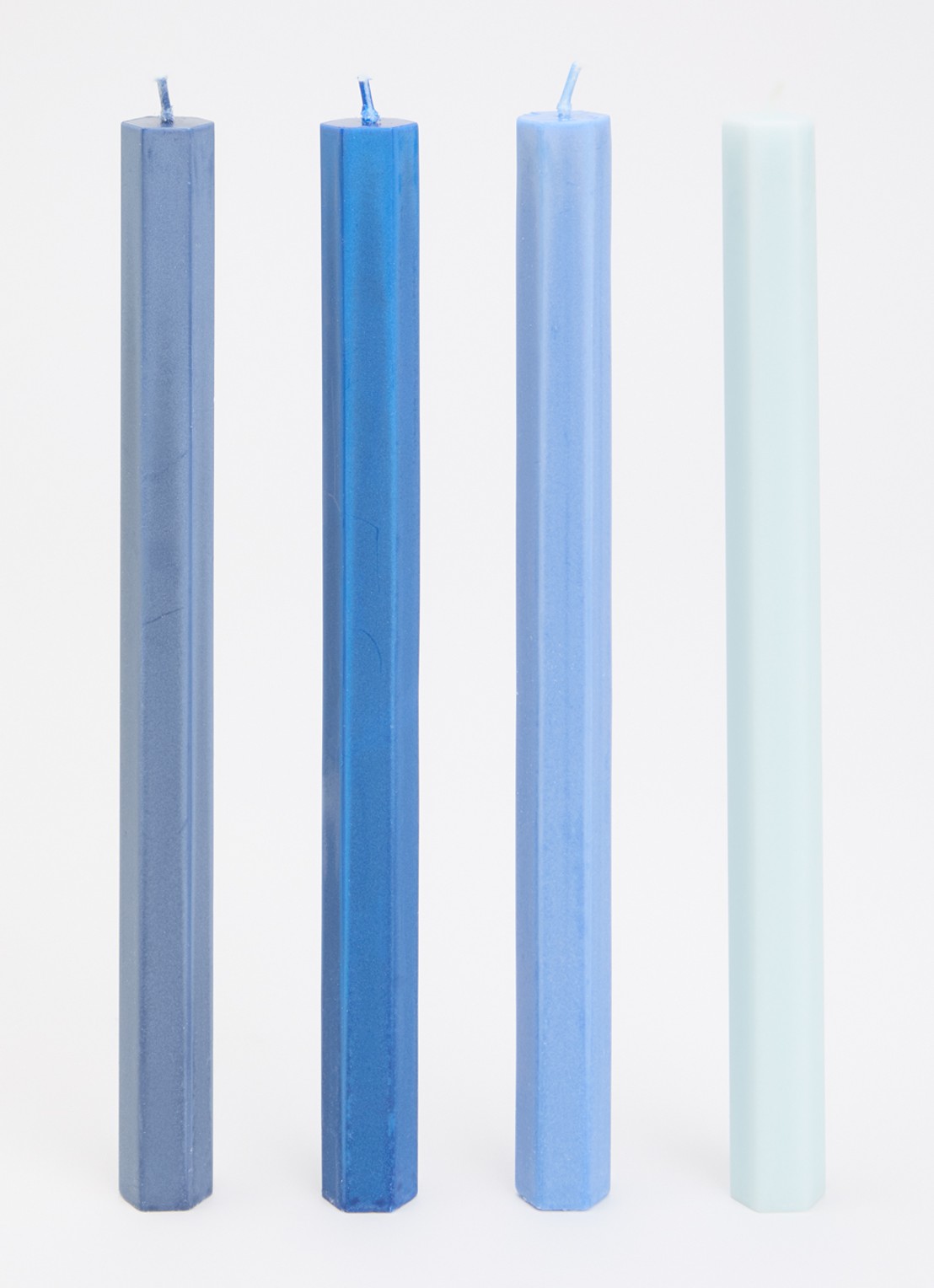 Hay Hexagon kaars set van 4 - voorkant 2 blauw