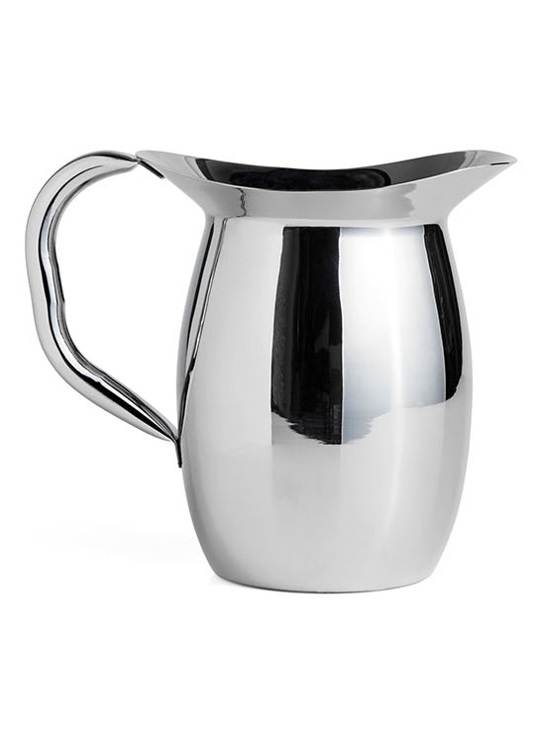 Hay Indian Steel Pitcher Large kan - voorkant metallic