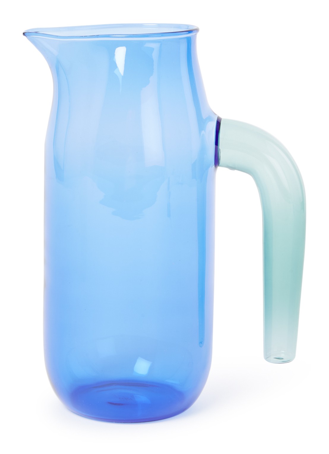Hay Jug XL karaf 1,5 liter - voorkant kobaltblauw