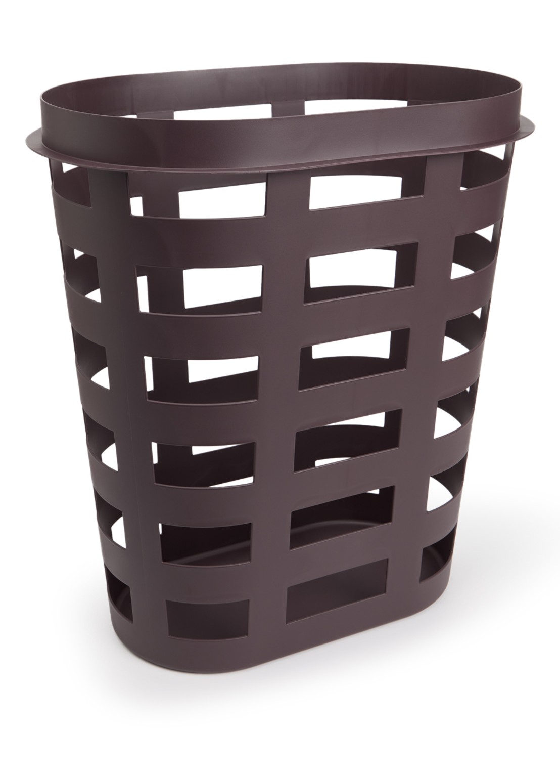 Hay Large wasmand  - voorkant aubergine