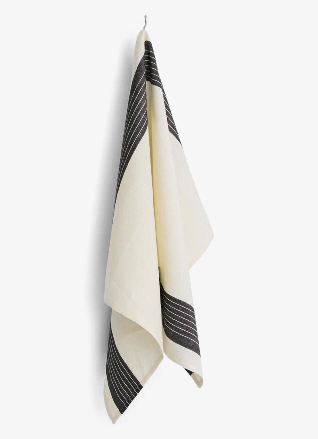 Hay Linear theedoek 52 x 80 cm - voorkant gebroken wit