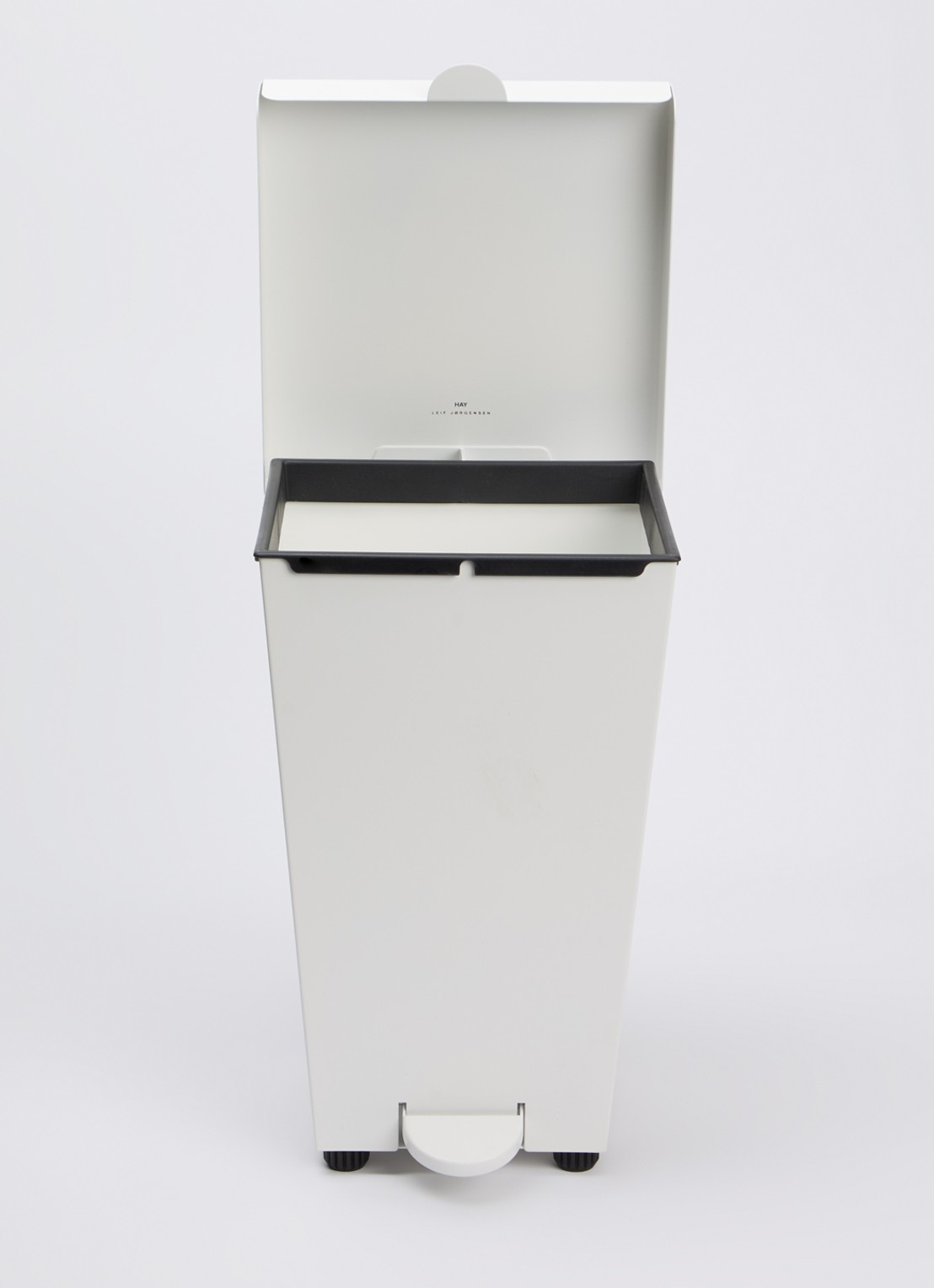 Hay Loop pedaalemmer 8 liter - voorkant 2 gebroken wit