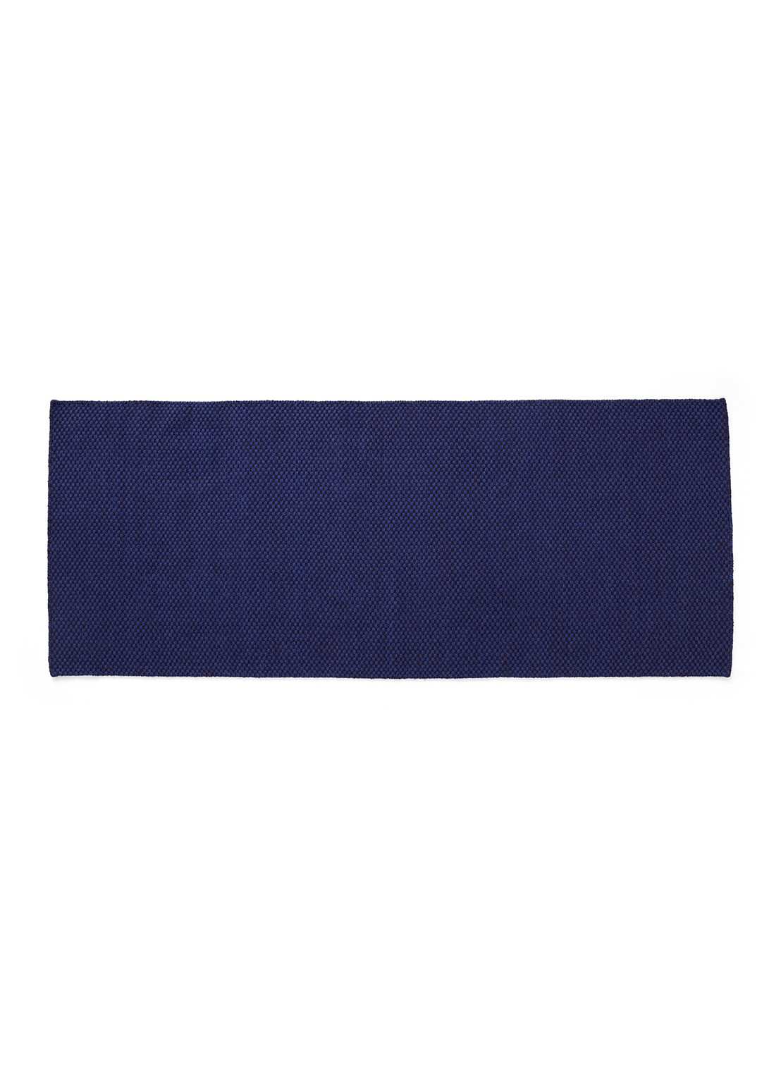 Hay Moire vloerkleed van wol 200 x 80 cm - voorkant paars