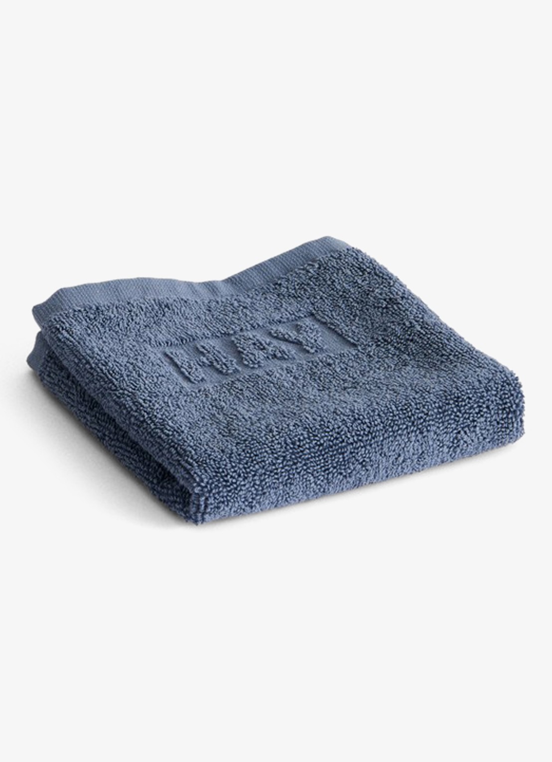 Hay Mono gastendoek 30 x 30 cm - voorkant blauw