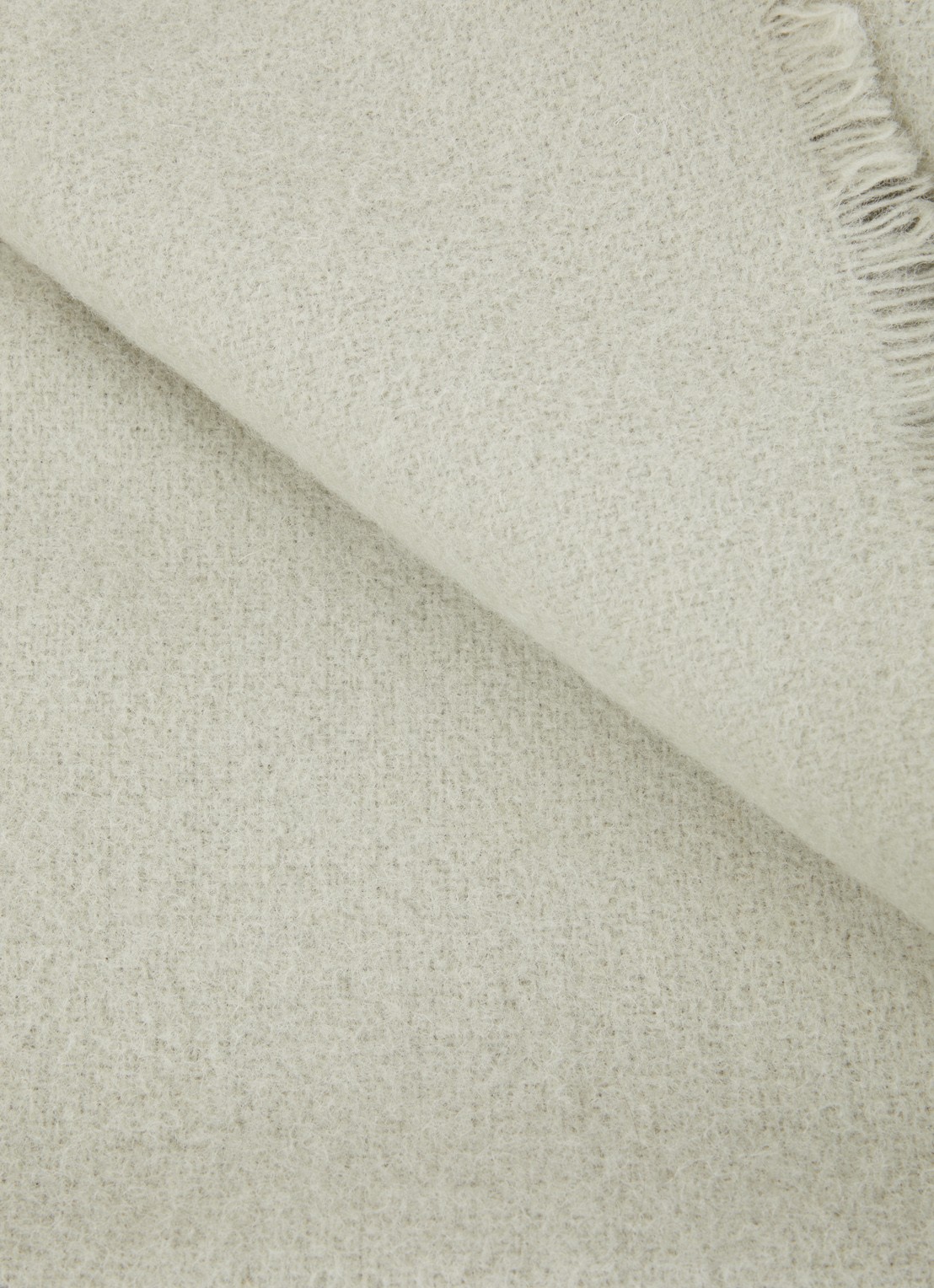 Hay Mono plaid van wol 130 x 180 cm - detail 3 lindegroen