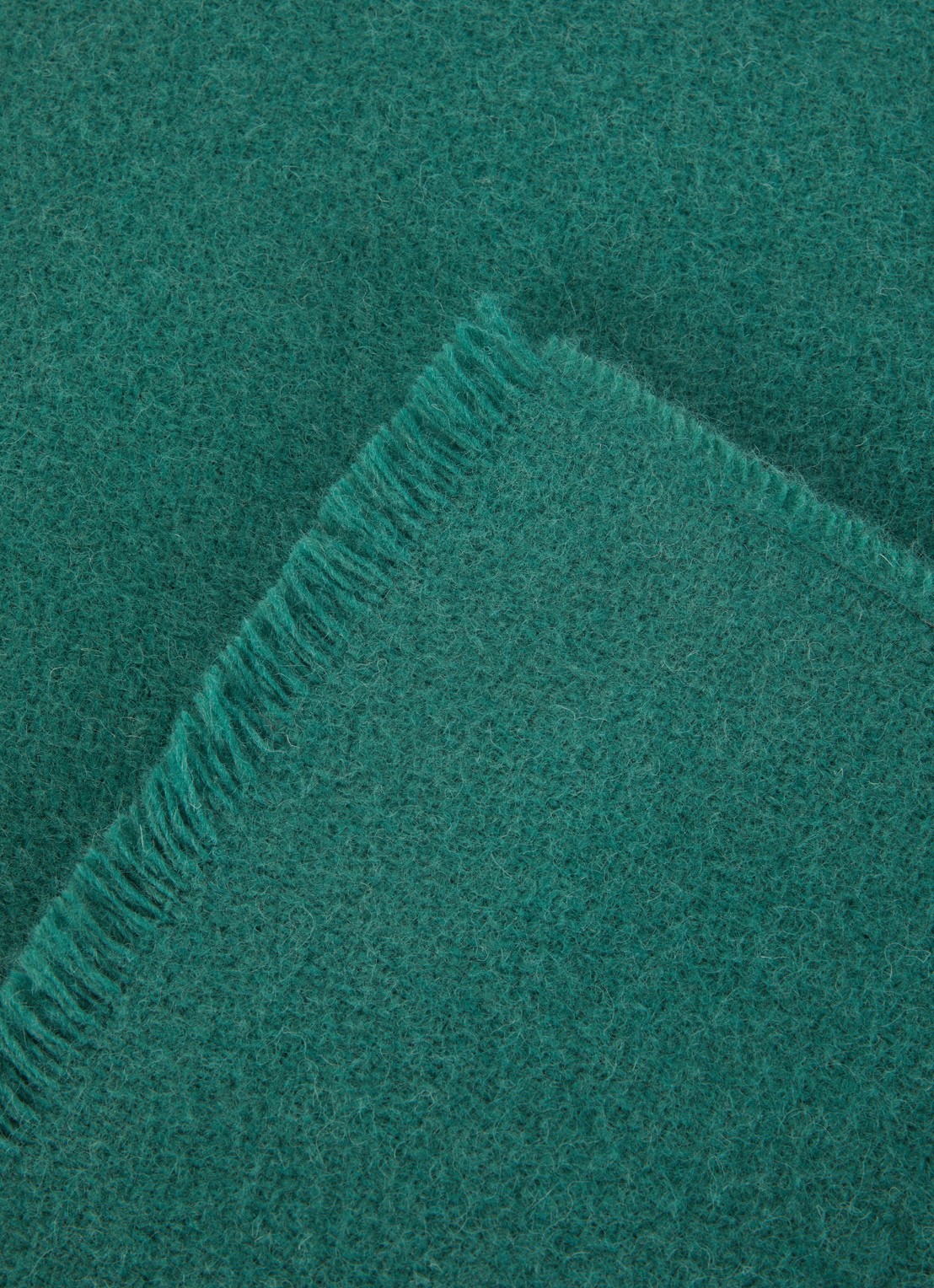 Hay Mono plaid van wol 130 x 180 cm - detail 3 groen