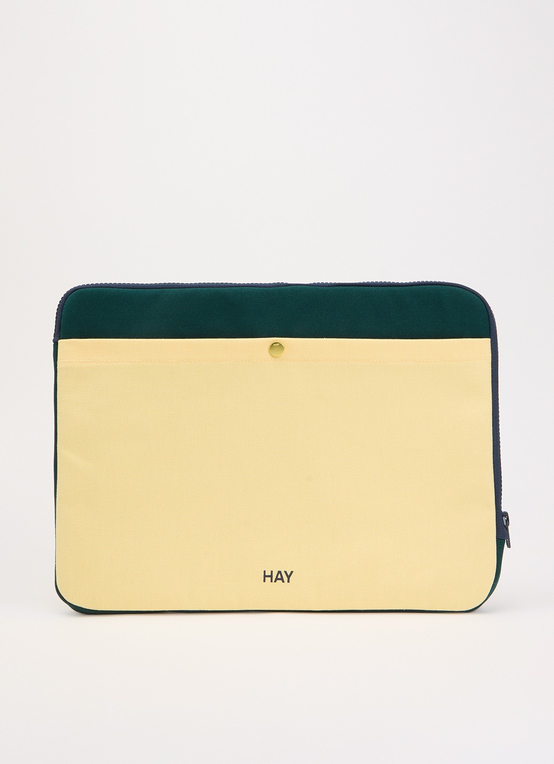 Hay Multi laptophoes 13 en 14 inch - voorkant vanillegeel
