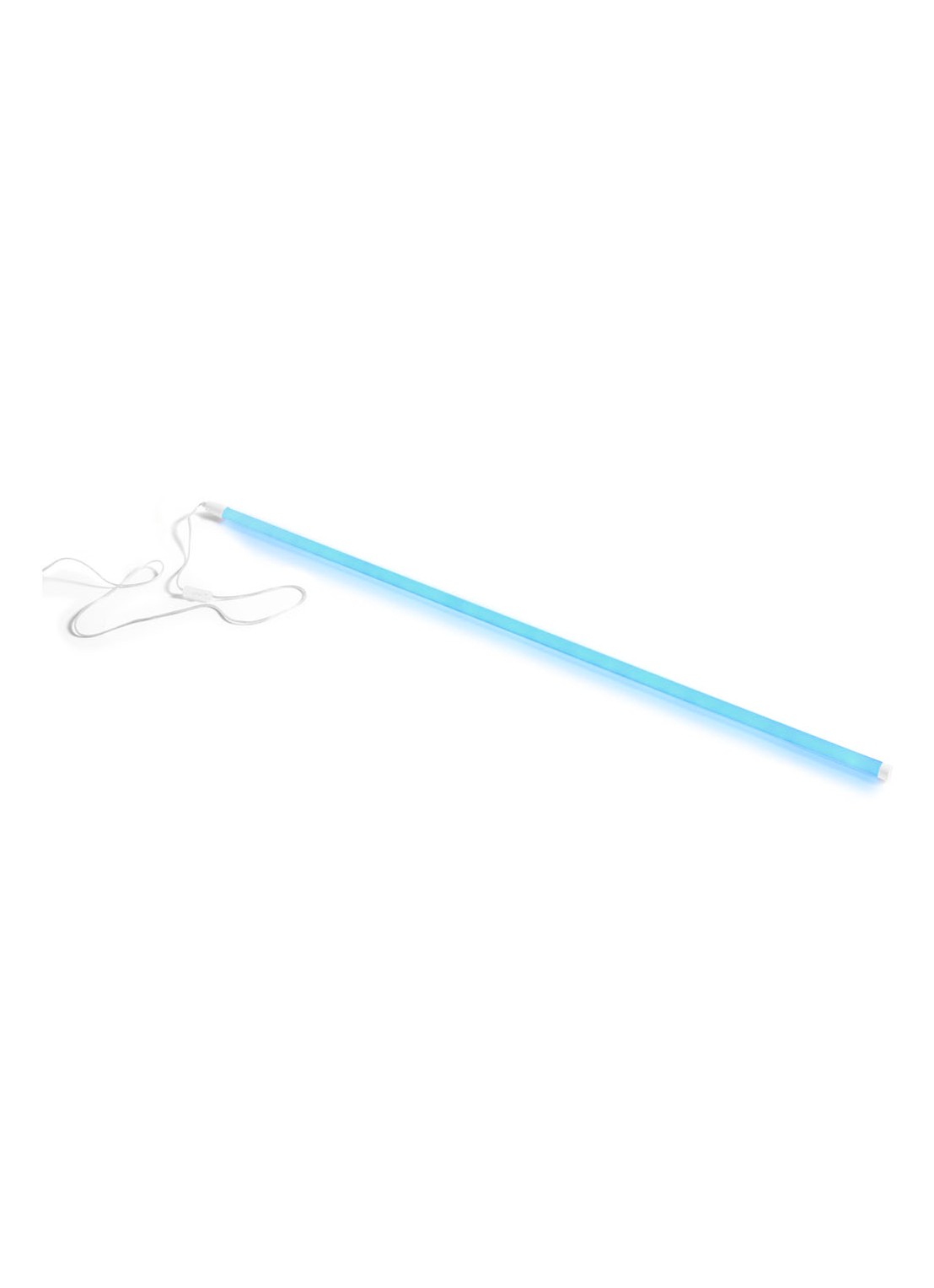 Hay Neon Tube LED lamp 150 cm - voorkant blauw