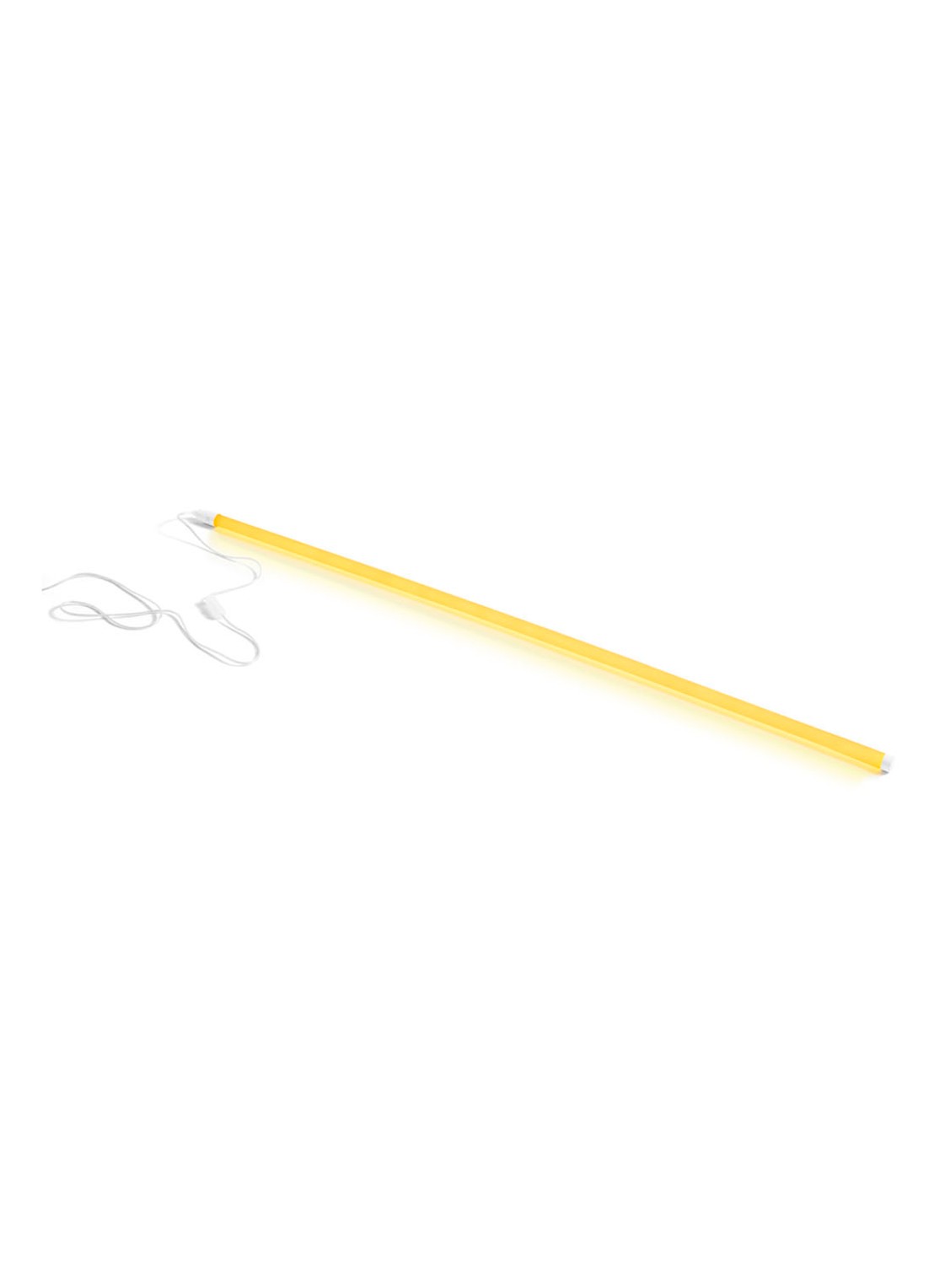 Hay Neon Tube LED lamp 150 x Ø2,5 cm - voorkant geel