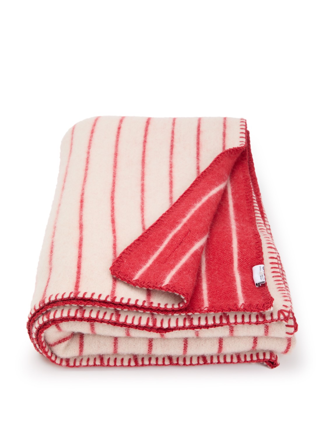 Hay Outdoor Market plaid van wol 130 x 180 cm - voorkant rood