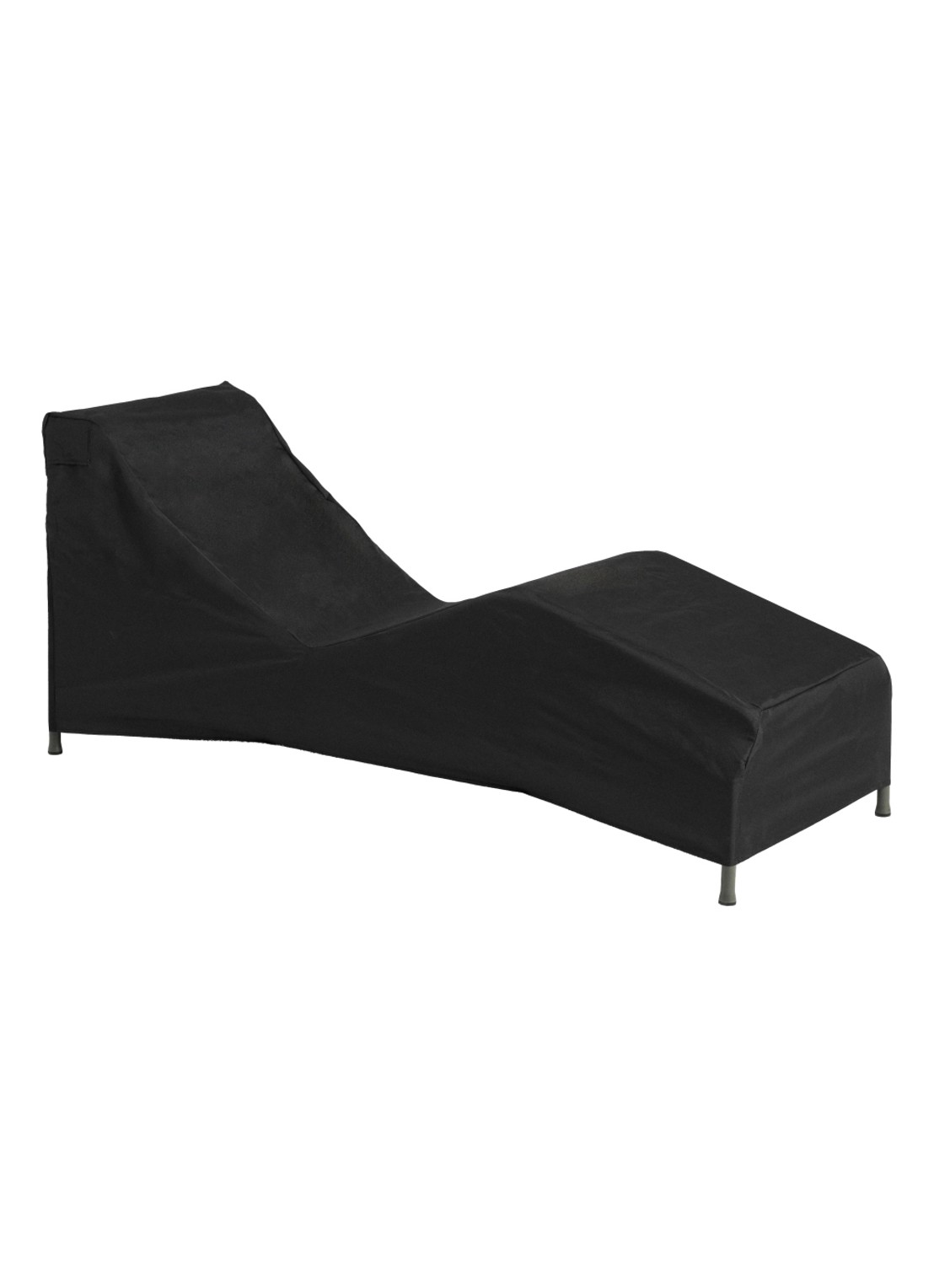 Hay Palissade Cover hoes voor Chaise Longue - voorkant zwart
