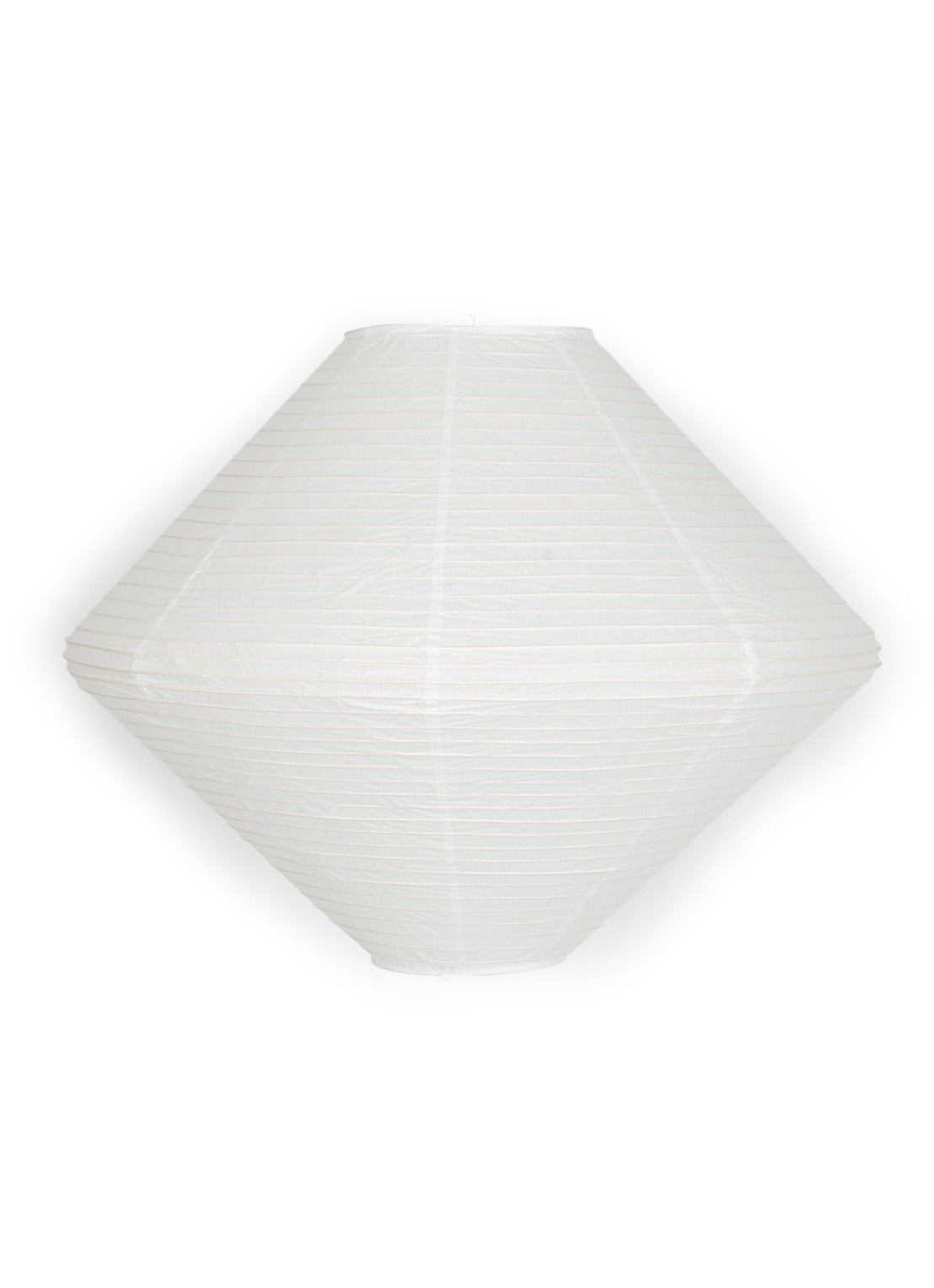Hay Paper Shade Diamond lampenkap Ø60 cm - voorkant 2 wit