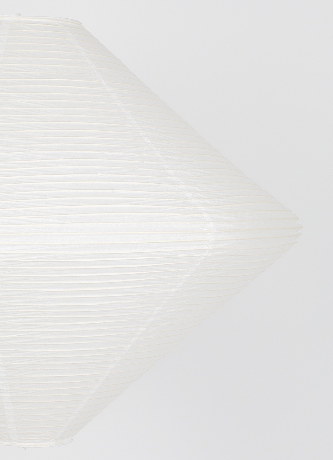 Hay Paper Shade Diamond lampenkap Ø80 cm - detail wit